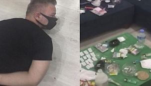Uyuşturucu satışı organize eden resepsiyonist gözaltına alındı!