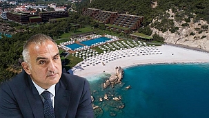 Bakan Ersoy'un oteli itiraf etti, Bakan Kurum beyaz kum özelliği taşıyan madde yok dedi!