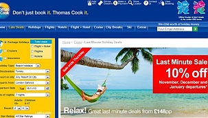 Thomas Cook, online olarak yeniden faaliyette