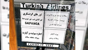 Seyahat acentasında koronavirüs testi!