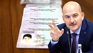 Bakan Soylu açıkladı! Çipli kimliklerde yeni uygulama başlıyor