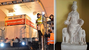 İsrail'e kaçırıldı, ABD'ye satıldı! Bin 700 yıllık Kybele heykeli 60 yıl sonra Türkiye'de