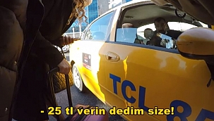 Zabıta turist oldu taksicilere ceza yağdı!
