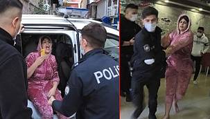 Kadın turist Beyoğlu'ndaki oteli birbirine kattı!