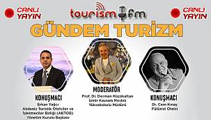 Erkan Yağcı ve Cem Kınay Tourism FM'de Gündem Turizm'e konuk oluyor