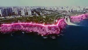 Turizmin başkenti Antalya'daki ışıklandırmaya pavyon benzetmeli tepki!