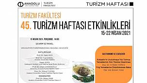 Anadolu Üniversitesi'nden Turizm Haftası etkinlikleri