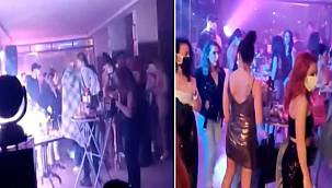 Yer Kuşadası! Otel lobisinde eğlenceye polis baskını