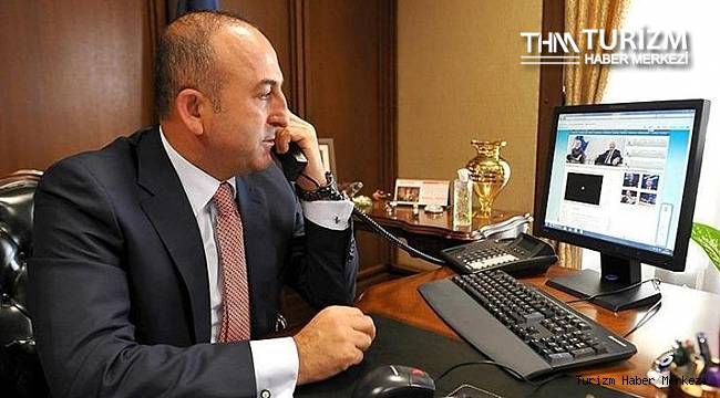 Bakan Çavuşoğlu'ndan seyahat kısıtlamalarının kaldırılması için görüşme! Anlaşmaya varıldı