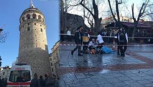 Feci olay! Galata Kulesi'nden düşen genç kadın hayatını kaybetti