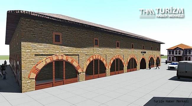 450 yıllık han gastronomi merkezi olacak