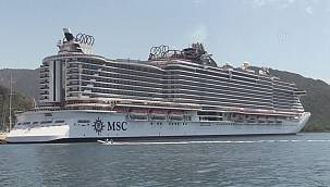 5 bin 179 yolcu kapasiteli MSC Seaview Marmaris'te!