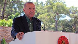 Cumhurbaşkanı Erdoğan otel açılışında konuştu: ''Morallerin yerinde olduğunu görüyorum''
