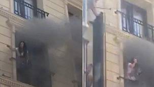 Fatih'teki otelde yangın! Can pazarı yaşandı