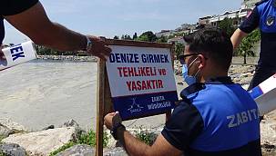 Mavi bayraklı plajlarda 'Denize Girmeyin' uyarısı!