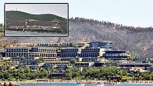 14 yıl önce yandı, ağaçlandırılacak dendi Titanic Otel dikildi! Endişelendiren görüntü