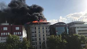 Ankara'da 4 yıldızlı otelde yangın!