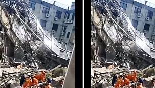 Otel binası çöktü! Çok sayıda kişi enkaz altında