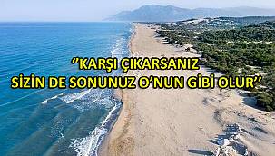 Sahilden çalınan kumlar için tutanak tuttu, Kaymakam tarafından görevinden alındı!