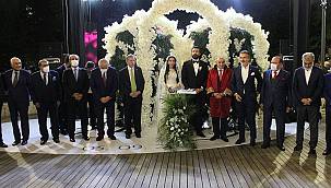 Skandalların göbeğindeki otelin sahibi torununu evlendirdi! Düğünde takılanlar şaşırttı