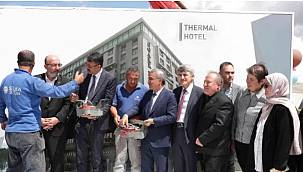 Kentin ilk 5 yıldızlı termal otelinde temel atıldı!