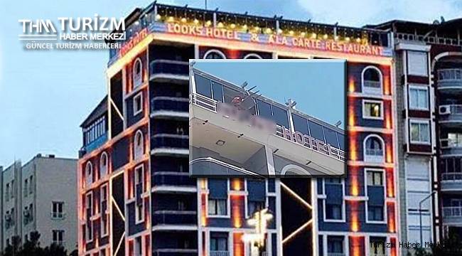 Otele gelip birbirine kattı elini kolunu sallaya sallaya gitti!