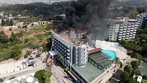 Antalya'daki otelde yangın! Konaklayanlar tahliye edildi