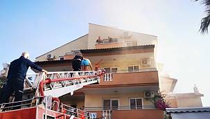 4 katlı otelde yangın! Müşteriler tahliye edildi