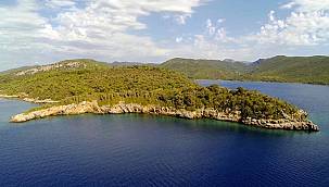 Günübirlik konaklama tesisine uygun Marmaris'teki ada sahibinden satışa çıktı!