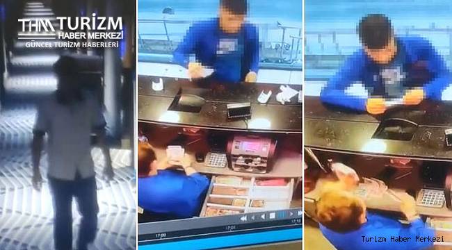 Kat görevlisi otelde kalan turistin parasını çaldı, serbest bırakıldı!