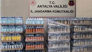 Antalya'daki otelde yılbaşında servis edilecek 2 bin 265 şişe kaçak içki ele geçirildi!