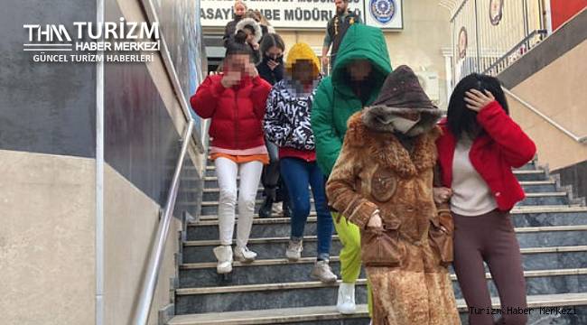 Türkiye'ye gelen turistlere fuhuş yaptıran çeteye operasyon!