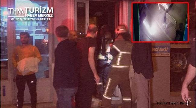 Yeni tanıştığı kız arkadaşının kaldığı müşteri dolu oteli ateşe verdi!