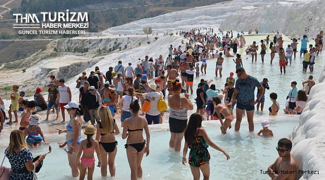 Pamukkale'nin 2023 turist hedefi belli oldu!
