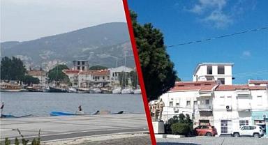 Mührü kırıp Foça'nın göbeğine kaçak otel diktiler!