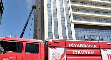 Divan Diyarbakır Otel'de yangın! Müşteriler tahliye edildi