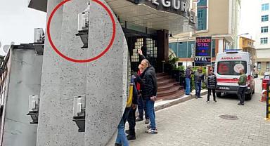 Kent merkezindeki otelde intihar girişimi!