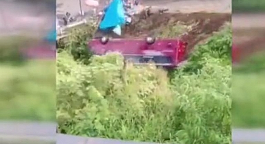 Turist dolu otobüs dereye yuvarlandı! Ölü ve yaralılar var