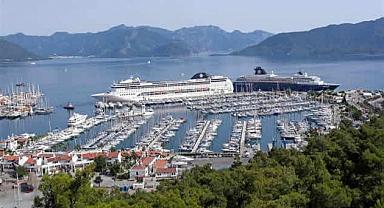Marmaris kruvaziyer turizminde vites büyüttü!