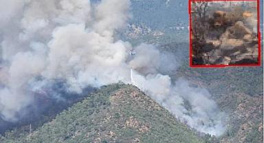 Marmaris'teki orman yangını ceset yakılırken çıkmış!