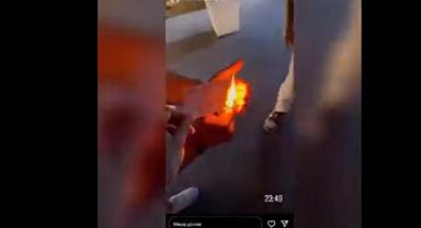 Antalya'da turistler eğlenmek için TL yakıp sosyal medyada paylaştı!