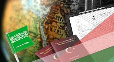 Suudi Arabistan Türkiye dahil 12 ülkeye elektronik vize uygulamasına geçiyor!