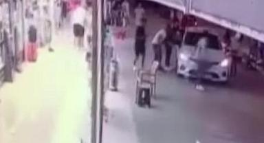 Cezayirli turist tartıştığı esnafı arabayla ezdi!