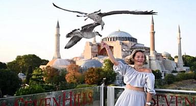 İstanbul'da martı turizmi! Çatal ile martı beslemek için geliyorlar
