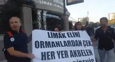 Limak Eurasia Luxury Hotel önünde Akbelen protestosu!