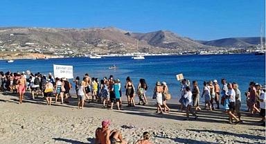 Sahil işgallerine karşı başlatılan Havlu Hareketi Türkiye'ye de sıçradı!