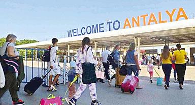 Antalya'ya gelen turist sayısında son durum!