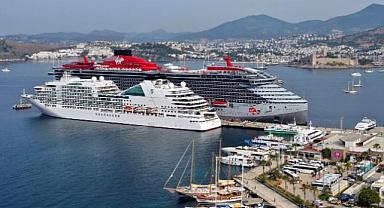 Bodrum'un kruvaziyer turizmi karnesi belli oldu!