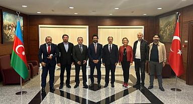 Kültür ve Turizm Bakan Yardımcısı Batuhan Mumcu Azerbaycan'ın Turizm Ajansı Başkanı Fuad Nagiyev ile görüştü