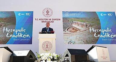 Hierapolis Antik Kenti kazılarına 1 milyar TL destek!